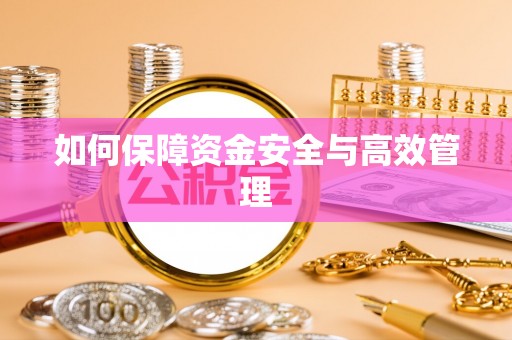 阿城如何保障资金安全与高效管理
