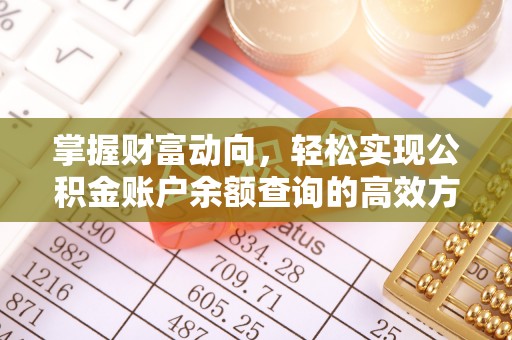 阿城掌握财富动向，轻松实现公积金账户余额查询的高效方式