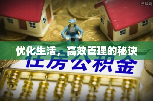阿城优化生活，高效管理的秘诀